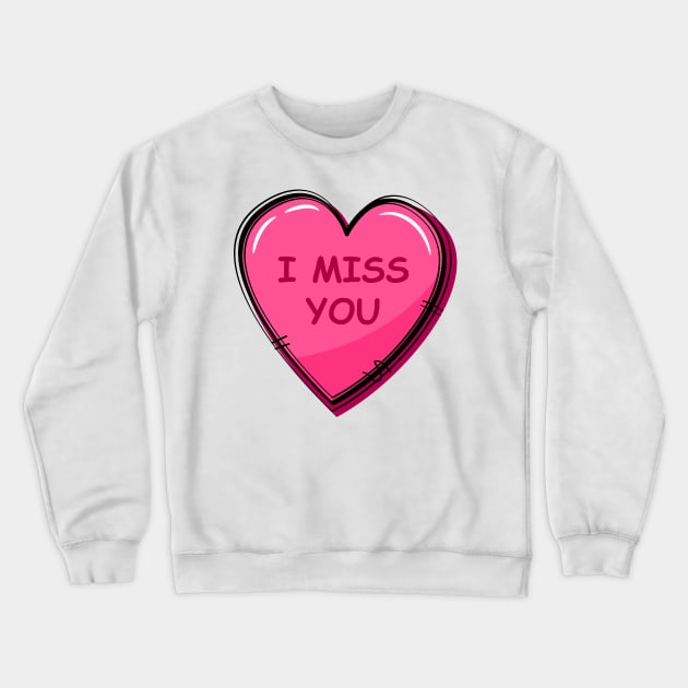 Candy Heart 2021 Crewneck Sweatshirt by lunamoonart